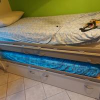 Letto bambini con cassetti