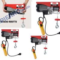 Paranco elettrico 100 400 kg 12 17 mt montacarichi
