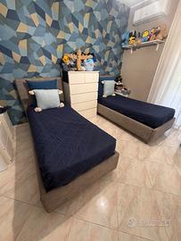 2 Letti contenitore