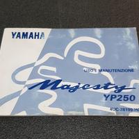 USO E MANUTENZIONE MANUALE YAMAHA MAJESTY YP 250 -