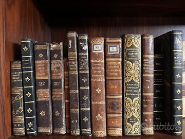 Libri antichi diritto/giurisprudenza anno 1800