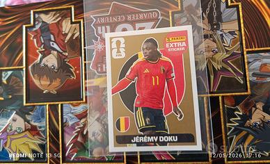 EXTRA STICKER GOLD PANINI WORLD CUP 2026 