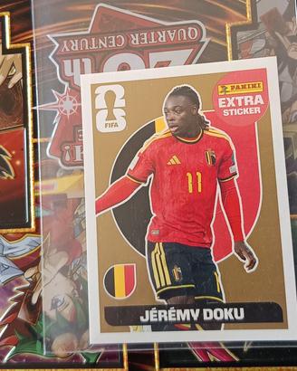 EXTRA STICKER GOLD PANINI WORLD CUP 2026 