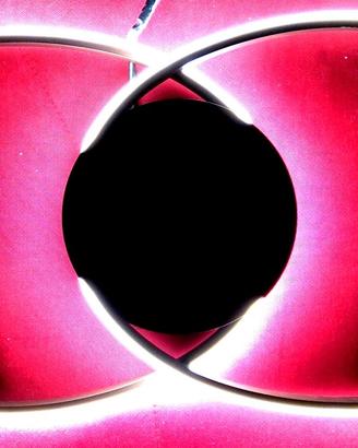 LAMPADA PLAFONIERA MODERNO ANELLI OVALE OTTO LED