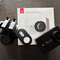 Action cam xiaomi Yi 4k + custodia sub