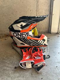 Casco + Mascherina O’Neal TAGLIA L
