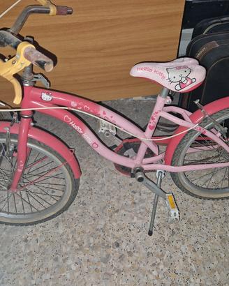 bicicletta per bambina di hello kitty 