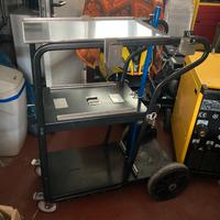 Carrello per saldatrice mig e tig