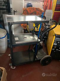 Carrello per saldatrice mig e tig