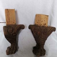 Mobile zampe leone legno