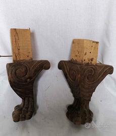 Mobile zampe leone legno