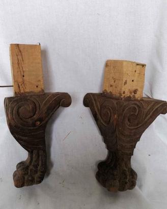 Mobile zampe leone legno