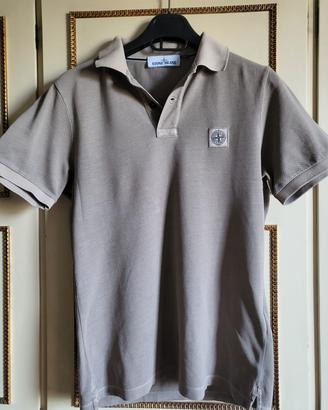 Polo Stone Island, slim fit, taglia S