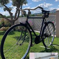 Bicicletta vintage con freno a contropedale