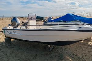 barca open con motore 