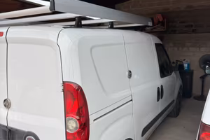 Porta pacchi da lavoro con rullo