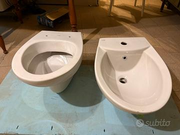 Coppia wc e bidet