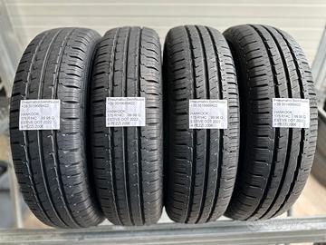 4 PNEUMATICI USATI HANKOOK ESTIVE 175 R14C