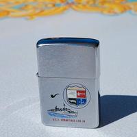 ZIPPO ORIGINAL USS HERMITAGE LSD 34 1982 PIPA NAVE