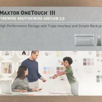 Hard Disk Maxtor OneTouch III 750GB FireWire/USB