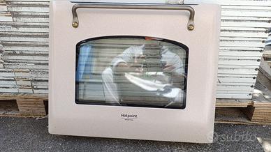 Sportello, vetro, forno ariston hotpoint