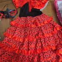 costume spagnola compresa maschera 