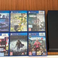 PS4 500 GB + 2 Joystick + 7 Giochi