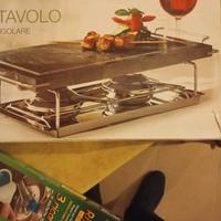 Grill da tavola con pietra ollare