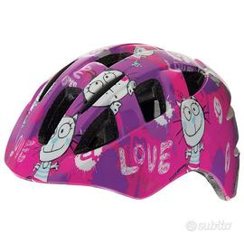 Casco bambina love fuxia taglia XS 48-50cm