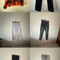 lotto di circa 10 kg di vestiti vintage e non..