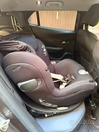 Cybex T Sepia Black Plus + base T isofix girevole