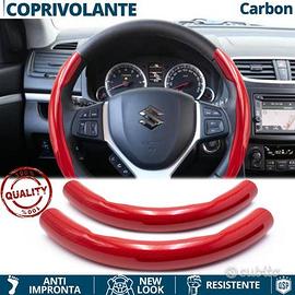 COPRIVOLANTE per SUZUKI in FIBRA CARBONIO Rosso