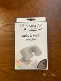 Cuscino da viaggio gonfiabile