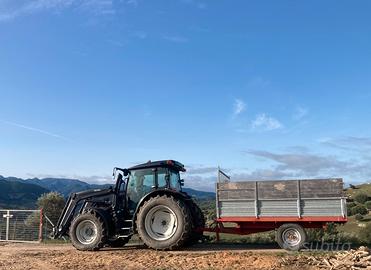 Carrello agricolo ribaltabile con documenti