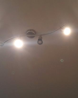 Lampadario 4 faretti