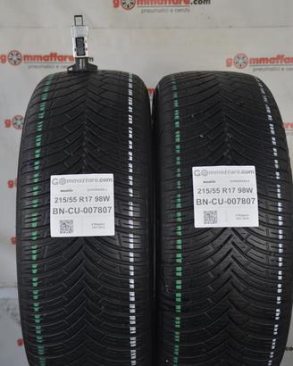 2 Pneumatici 215/55 R17 Kleber Quadraxer 2