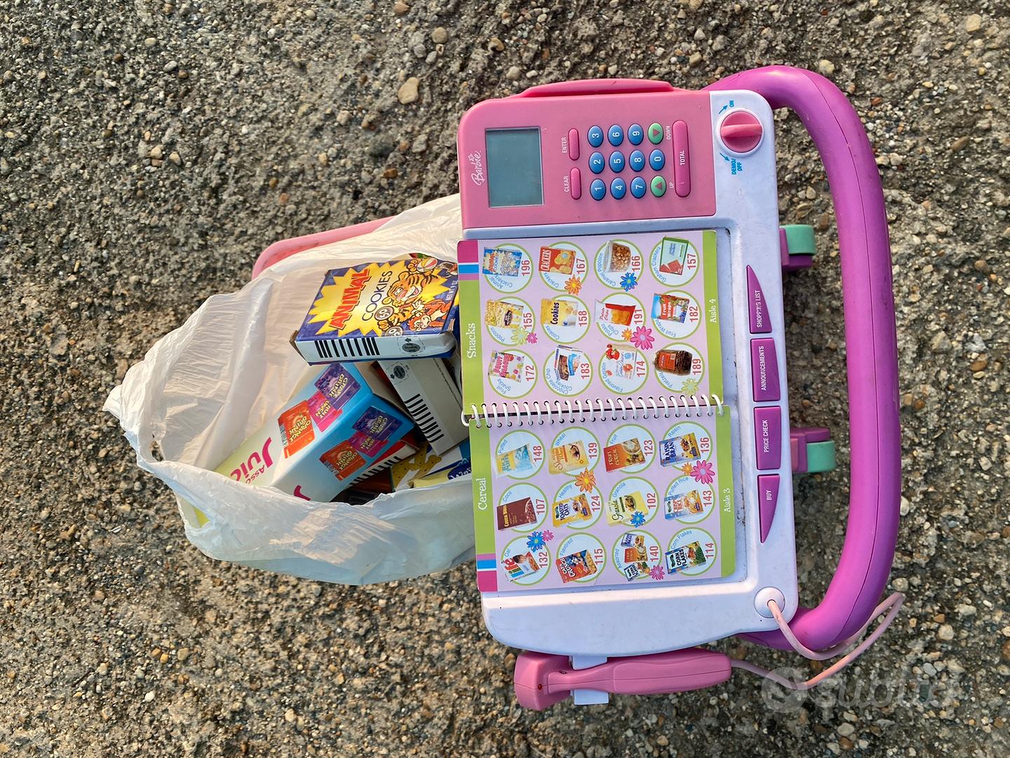 Barbie shopping cart with scanner deals