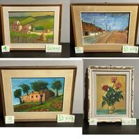 Quadri di vario genere e dimensioni