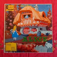 Disco LP Alice nel paese della meraviglie - Disney