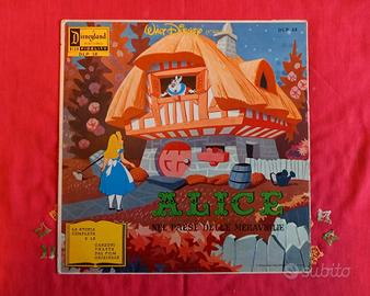 Disco LP Alice nel paese della meraviglie - Disney