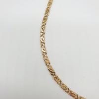 COD.103.26 COLLANA INCROCI ORO GIALLO 18K 750