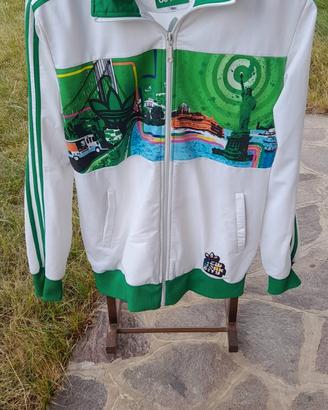 Felpa con zip Adidas