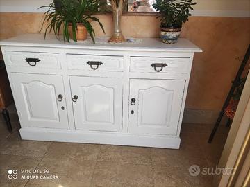  credenza effetto shabby chic