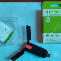 Adattatore WiFi 6E AX3000 USB 3.0