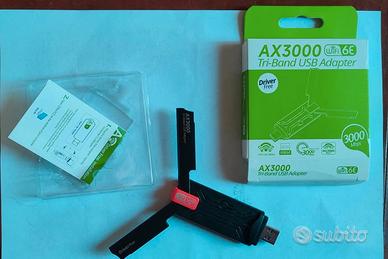 Adattatore WiFi 6E AX3000 USB 3.0