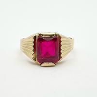 Anello uomo oro18kt vintage