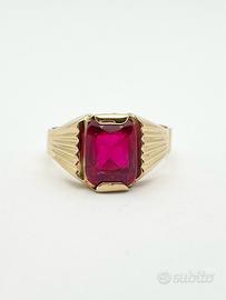 Anello uomo oro18kt vintage