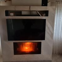 Camino a legna ventilato