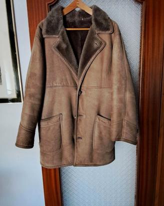 Giaccone Montone Vintage Uomo Shearling