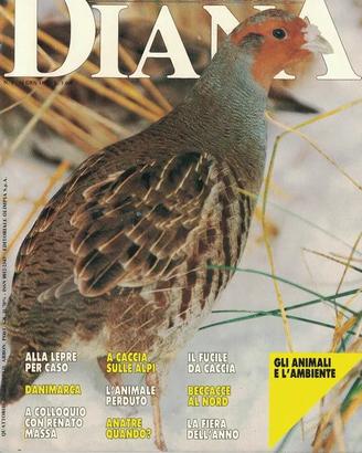 DIANA – Rivista del Cacciatore n.1 Gennaio 1991 –